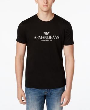 Armani Jeans Men's Graphic-print T-shirt