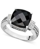 Balissima By Effy Onyx (5-1/5 Ct. T.w.) And Diamond Accent In Sterling Silver