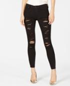 Kendall + Kylie The Ultra Babe Perfect Ripped Mid-rise Jeans