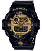 G-shock Men's Analog-digital Black Resin Strap Watch 54mm Ga710gb-1a