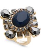 Inc International Concepts Gold-tone Stone Statement Ring, Created For Macy's