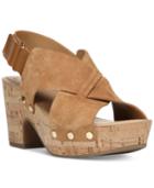 Franco Sarto Kicks Platform Slingback Sandals Women's Shoes