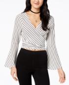 Polly & Esther Juniors' Striped Crop Top