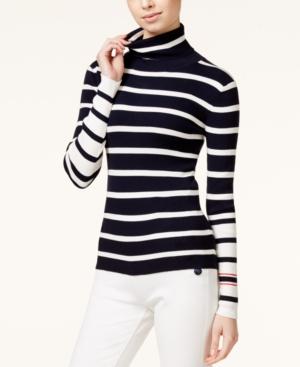 Tommyxgigi Striped Turtleneck Sweater, Only At Macy's