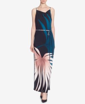 Catherine Malandrino Billie Printed Tie-waist Dress