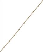 Giani Bernini 24k Gold Over Sterling Silver Anklet, 9 Singapore Chain Anklet