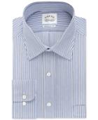 Eagle Non-iron Sapphire Stripe Dress Shirt