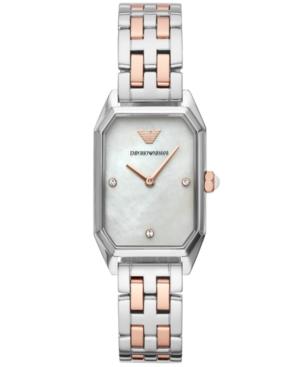 Emporio Armani Women's Two-tone Stainless Steel Bracelet Watch 24x36mm