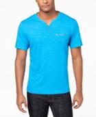 Inc International Concepts Men's Henley Zipper Pocket Fashion T-shirt, Created For Macy's