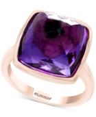 Final Call By Effy Amethyst Ring (12-1/10 Ct. T.w.) Ring In 14k Rose Gold