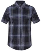 Hurley Men's Archer Short Sleeves Plaid Shirt