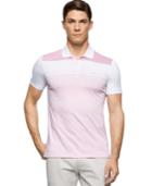Calvin Klein Men's Colorblocked Liquid Cotton Polo Shirt