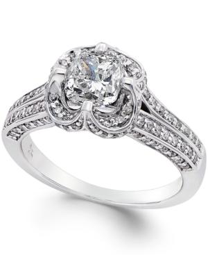 Certified Diamond (2-1/2 Ct. T.w.) Engagement Ring In 18k White Gold
