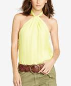 Polo Ralph Lauren Silk Halter Top