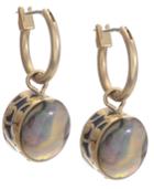 Kenneth Cole New York Earrings, Gold-tone Abalone Drop