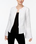 Inc International Concepts Embellished Peplum Jacket, Only At Macy's