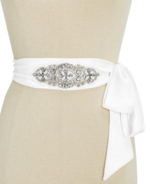 Inc International Concepts Embellished Wide Sash Belt, Only At Macy's