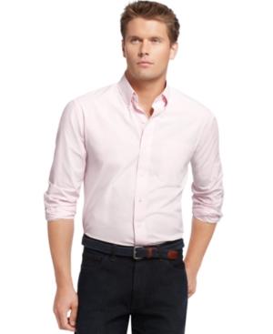 Izod Long Sleeve Checkered Essential Shirt