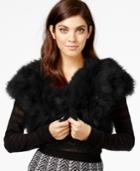 Inc International Concepts Marabou Bolero Shrug, Only At Macy's