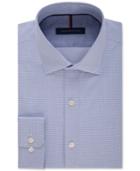 Tommy Hilfiger Men's Slim-fit Non-iron Check Dress Shirt
