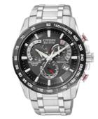Citizen Watch, Men's Chronograph Eco-drive Stainless Steel Bracelet 43mm At4008-51e