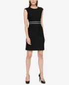 Tommy Hilfiger Cap-sleeve Ribbed Dress