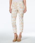 Charter Club Petite Bristol Printed Capri Jeans, Only At Macy's