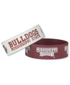 Aminco Mississippi State Bulldogs Wide Bracelet 2pk