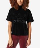 Adidas Originals Velvet Vibes Mock-neck T-shirt