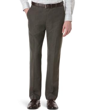 Big And Tall Perry Ellis Corded Twill Striped Flat-front Dress Pants