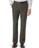 Big And Tall Perry Ellis Corded Twill Striped Flat-front Dress Pants