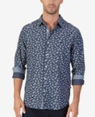 Nautica Men's Classic-fit Floral-print Shirt