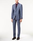 Hugo Boss Men's Slim-fit Blue Chambray Suit