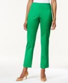 Charter Club Tummy-control Slim-fit Ankle Pants, Only At Macy's