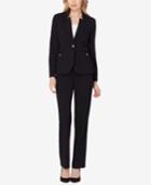 Tahari Asl Stand-collar Pantsuit