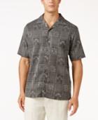 Tasso Elba Men's Palm Tree Shirt, Only At Macy's