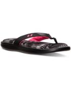 Under Armour Women's Marbella Tropic Thong Sandals From Finish Line