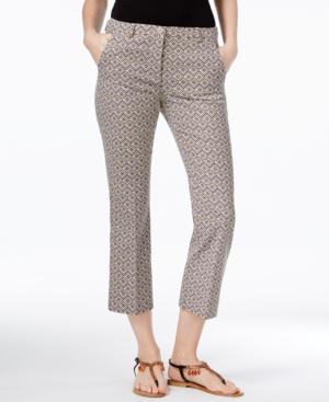 Weekend Max Mara Vadet Printed Cropped Pants