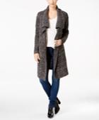 Calvin Klein Jeans Open-front Boucle Cardigan