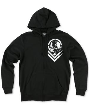 Metal Mulisha Men's Lightweight Graphic-print Logo Hoodie