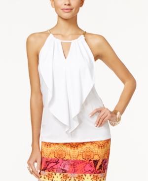 Thalia Sodi Ruffled Halter Top, Only At Macy's