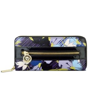 Anne Klein Front Runner Zip Around Wallet