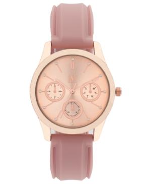 I.n.c. Women's White Or Blush Silicone Strap Watch 36mm, Created For Macy's
