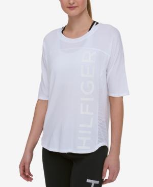 Tommy Hilfiger Sport Graphic Football T-shirt, A Macy's Exclusive Style