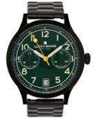 Lucky Brand Men's Jefferson Black Stainless Steel Bracelet Watch 38mm