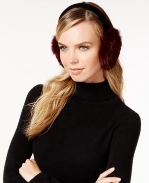 Surell Velvet Band Rabbit Fur Earmuffs