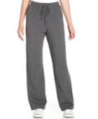 Karen Scott Sport Straight-leg Pull-on Drawstring Pants