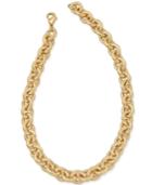 Erwin Pearl Atelier For Charter Club Gold-tone Chain Link Collar Necklace, Only At Macy's