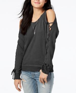 Lucky Brand Cold-shoulder Sweatshirt