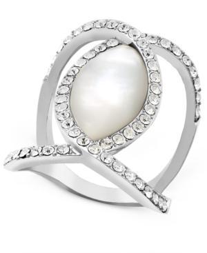 I.n.c. Pave Crystal Statement Ring, Created For Macy's